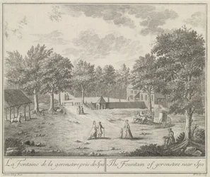 La Fontaine de la Géronstère près de Spa